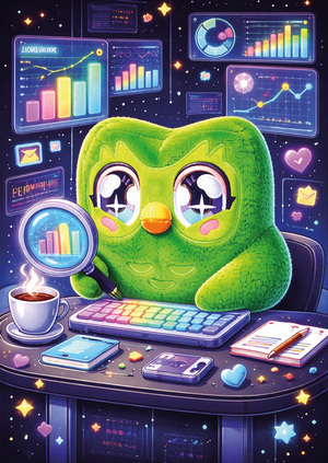 анализ изучаемых языков в duolingo