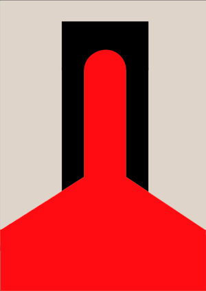 Макет к выставке «Левиафан»