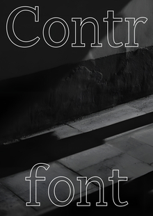 Contr font