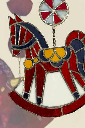 Витраж «Новогодние радости» и «Орнамент ночи»