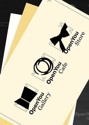 Open You Gallery / Брендинг галереи современного искусства