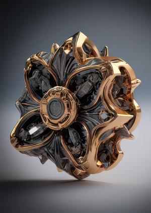 Создание серии серег для 3д-печати