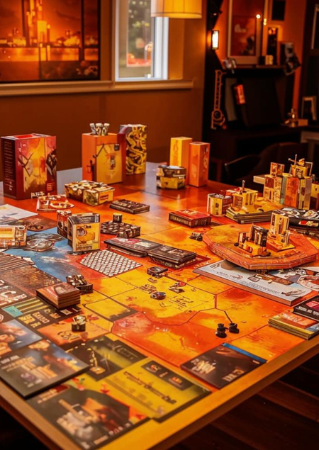 Анализ настольных игр по рейтингу BGG