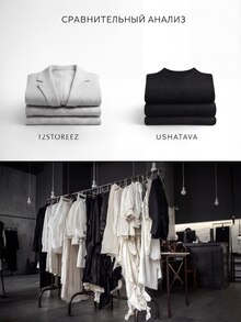 Сравнительный анализ брендов 12STOREEZ vs&nbsp;USHATAVA