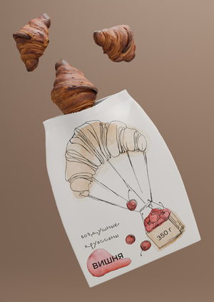 Воздушные круассаны