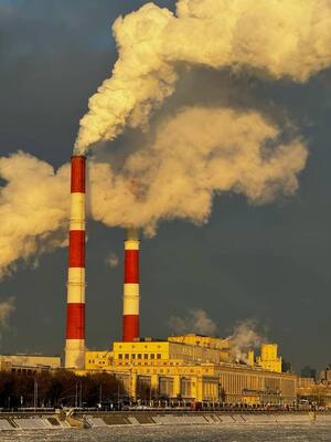 Глобальные выбросы CO₂: 