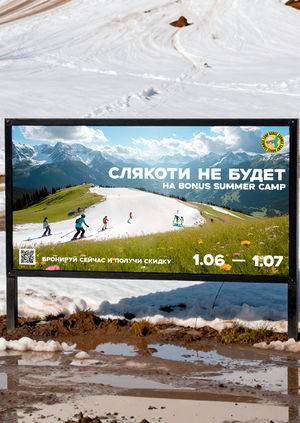 Креативы для горнолыжного фестиваля