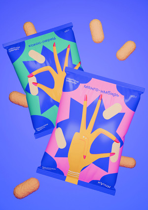 Упаковка кукурузных палочек Куши