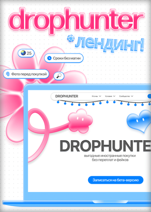 Drophunter | Лендинг