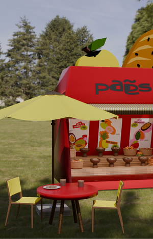 Стенд для «Paes»