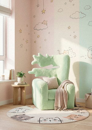 Серия плюшевых кресел