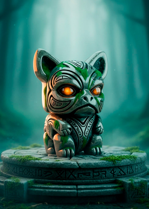 Создание коллекции тотемов "Echoes of the Grove" инструментами ИИ