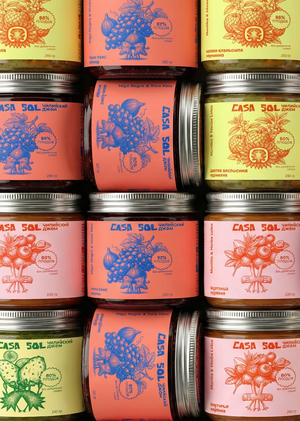 упаковка чилийского варенья casa sol