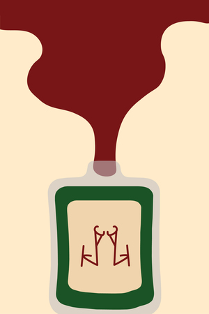 Плакаты центра сдачи крови для вампиров "КусКус"