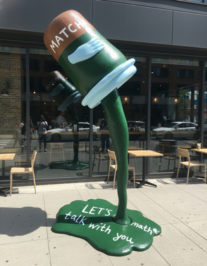 Инсталляция «Биба и боба»