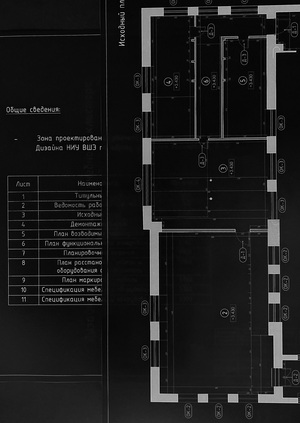 Альбом чертежей дизайн-проекта