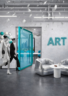 Дизайн-проект офиса Befree Co: create