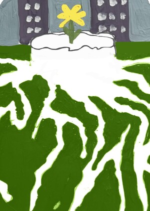 «Где проблема?»‎: Город без зелени