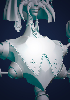 Сестра Алика. Скульптинг