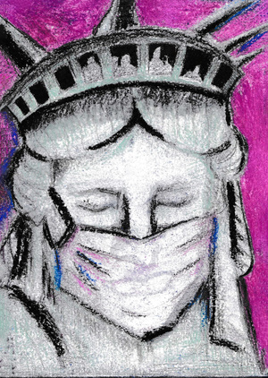 Ковидный Нью-Йорк