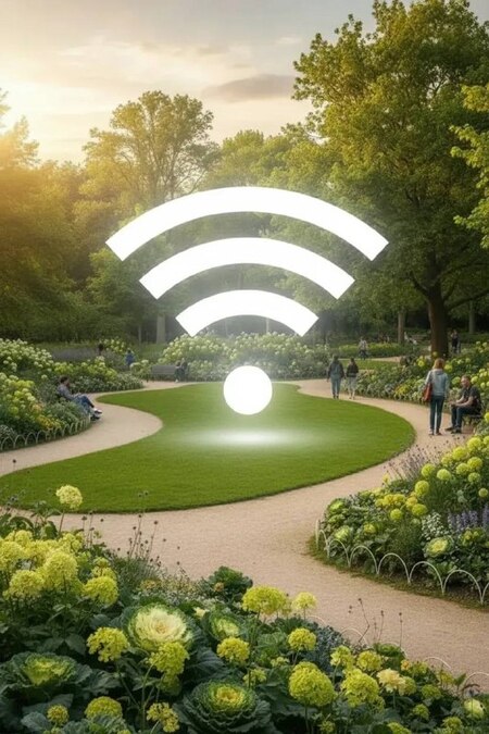 Доступность WI-FI в парках