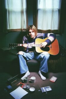 Анализ эмоционального тона в&nbsp;текстах Nirvana