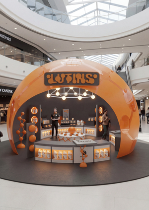 Арт-пространство для бренда LUTINS 