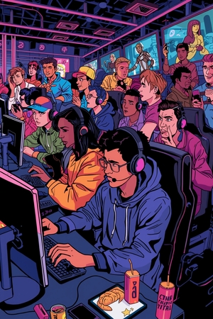 поведение людей в видеоиграх