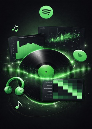 Анализ музыкальных настроений в Spotify