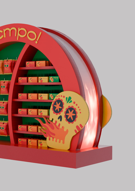 Стенд для бренда Жгучо