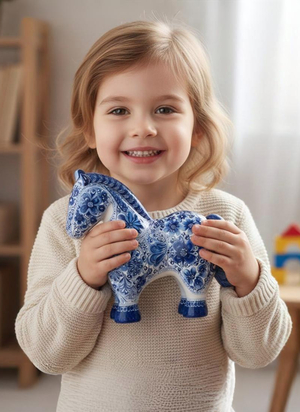 Игрушки с гжелью от 3D-ИИ