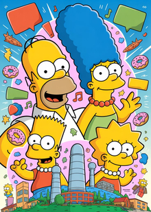 Эволюция качества сериала The Simpsons по&nbsp;оценкам зрителей IMDb