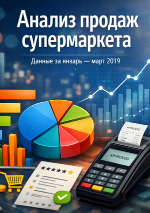 Визуализация данных: анализ продаж супермаркета