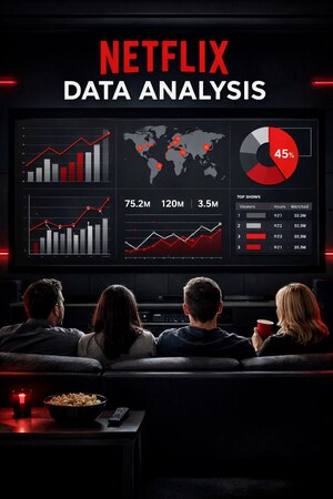 Анализ и визуализация данных Netflix