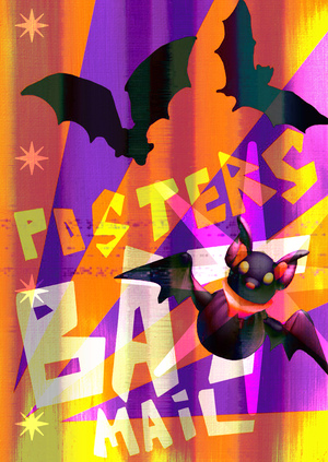 BAT MAIL *posters*