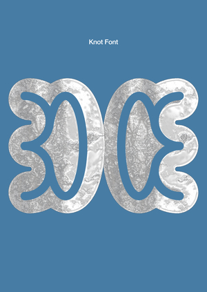 Шрифт Узелок 