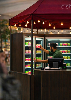 OSHA pop-up для продажи продукции