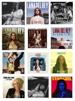 Анализ популярности песен Ланы Дель Рей