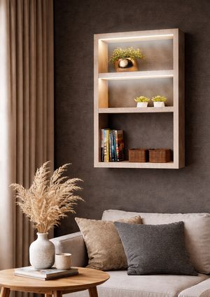 GlowLeaf. Светильник-полочка для растений