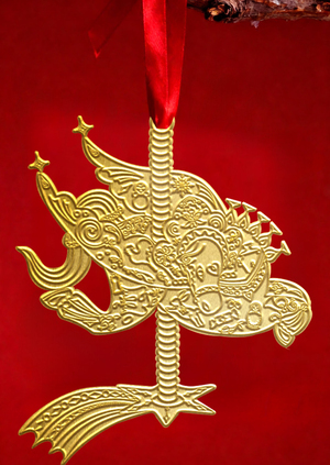 Новогодние  игрушки. Мерч креативного пространства