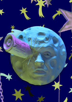 "путешествие на луну"