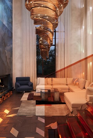 Дом как событие. Интерьер для семьи владельцев ивент-агентства