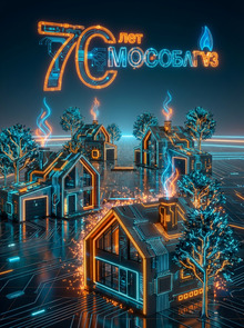 Айдентика к&nbsp;70-летию АО&nbsp;«Мособлгаз»