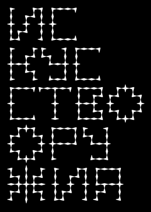 Айдентика выставки Distant weapons