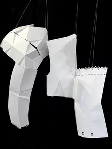 PAPER EVENING DRESS