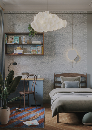 Диалог эпох: квартира в сталинке для семьи с ребенком 