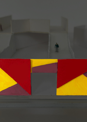 Макет выставки "МОРЕ ДЕ СТАЛЯ"