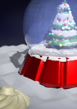 Tree, Khinkali, Winter Charm