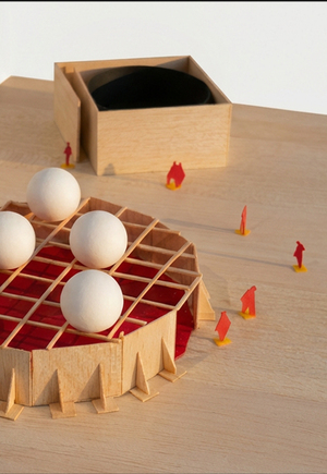 Макет выставки Körper in Raum