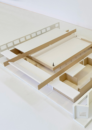 Макет выставочного пространства LE ART